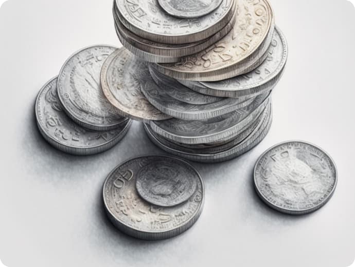 Стопка монет